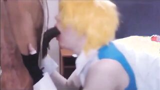 BBC DADDY DRILLS COSPLAY TRAP SISSY SLUT