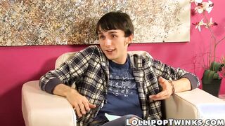 LOLLIPOP TWINKS - Adorable twinks Alex Todd and Jason Alcok anal breed and cum