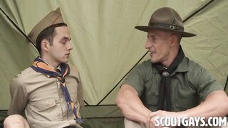 Scoutmaster Fucked New Intern While Setting Up Camp