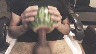 Fucking a Watermelon