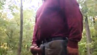 Big-Cock Daddy's Outdoor Adventure5555