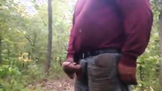 Big-Cock Daddy's Outdoor Adventure5555