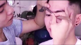 Asian Princess: Emo Crossdresser's Vintage Webcam Show