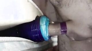 Alien Fleshlight Creampie Fuck With Hunk