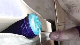 Alien Fleshlight Creampie Fuck With Hunk