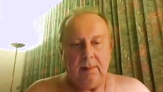 Grandpa Strokes on Webcam9999