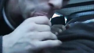 Car Blowjob with a Twist: I Cum in His Mouth!9999