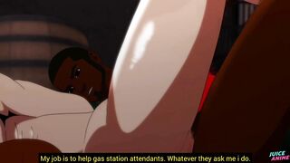 Kaue drilling 2 black fellows at the gas station - kaue-hunter ep 02 part two - manga porn bara yaoi