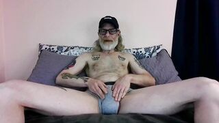 JerkinDad14 - I'm A Solosexual Chronic Cumbot Bator Mature Boy In Lingerie Faps His Gigantic Slippery Cumbot For You