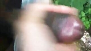 Sucking Black Cock Outdoors