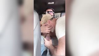 DiegoB blowjob and assplay in the car