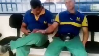 Hunk Workers Want to Play with Cock on the Job