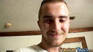 Horny straight thug Potter moans during passionate anal play