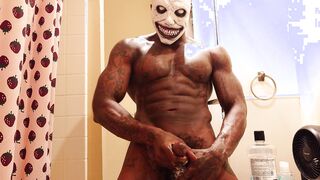 BIG BLACK COCK Adore Hallelujah Johnson Scary Flick (Jaw-dropping Wank)