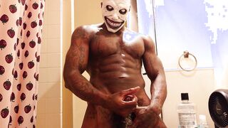 BIG BLACK COCK Adore Hallelujah Johnson Scary Flick (Jaw-dropping Wank)