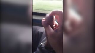 Big Dick Blowjob in a Bus