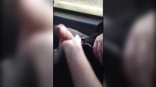 Big Dick Blowjob in a Bus