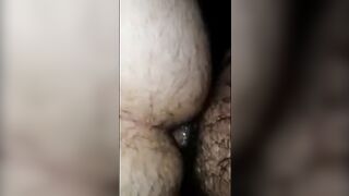 Hairy Chub Gets Fucked in the Hallway by Older Bear