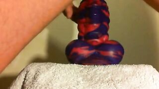 Anal Fun with Flint the Bad Dragon: Amateur Gay Fisting Video