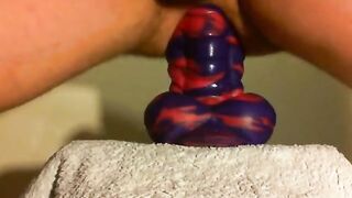 Anal Fun with Flint the Bad Dragon: Amateur Gay Fisting Video