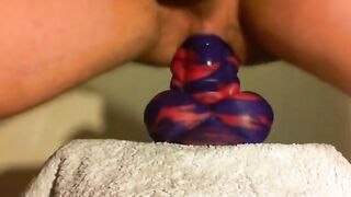 Anal Fun with Flint the Bad Dragon: Amateur Gay Fisting Video