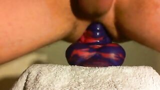 Anal Fun with Flint the Bad Dragon: Amateur Gay Fisting Video