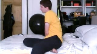 Inflatable Balloon Fun: Twink's Solo Play