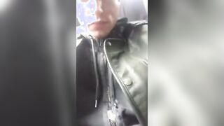 Twink Wanks on a Bus