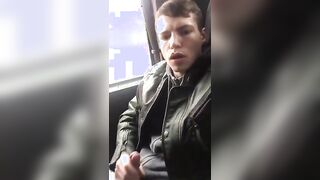 Twink Wanks on a Bus