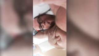 Amateur Daddy Bear Blowjob in Hotel6666