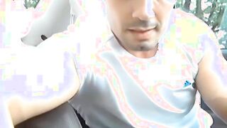 Naked Car Montage, Outdoor Masturbation Solo