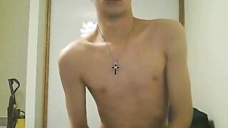 Smooth Twink Webcam Masturbation