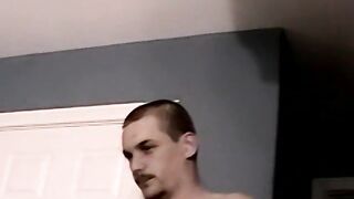 Young homosexual suck dick and try to bare fuck