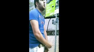 Public jacking off in home depot garden center