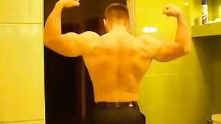 Russian Bodybuilder Strip and Cum22