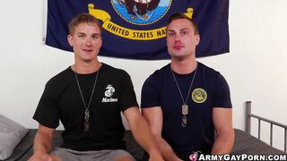 No one sucks cock like army brat Brandon Anderson