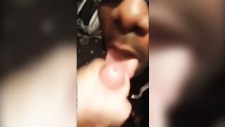 Black Twink Swallows All White Boy Cum234