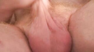 Hung mature daddy masturbates before a massive cumshot