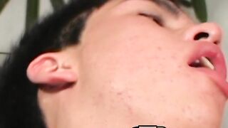 Young Latin twinks suck each other before hardcore bareback