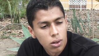 Facial loving young Latino ramming his boyfriend raw