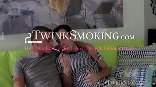 Chainsmokers Alexander Greene and Blake Stone enjoyed swapping smoke in their ass fuc