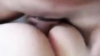 Bareback Amateur Takes Big Cock Anal Creampie