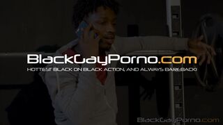 Black jock Dreezy Long is up to no good again as he seduces his bicurious friend Per