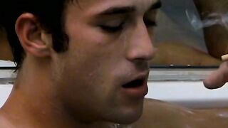 Horny twinks Jeremiah Johnson and Cody had a wet jerking and smoking action