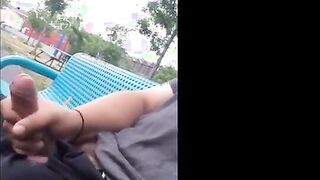 Public Masturbation Caught on Tapess