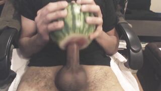 Fucking a Watermelon 12