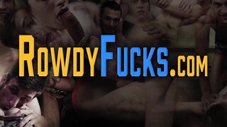 Rowdy twinks get naked and suck each other off