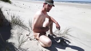 Danish Beach Wank - Denis Matern