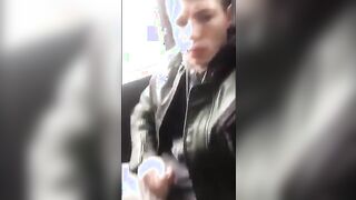 Wanking on a Bus