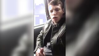 Wanking on a Bus